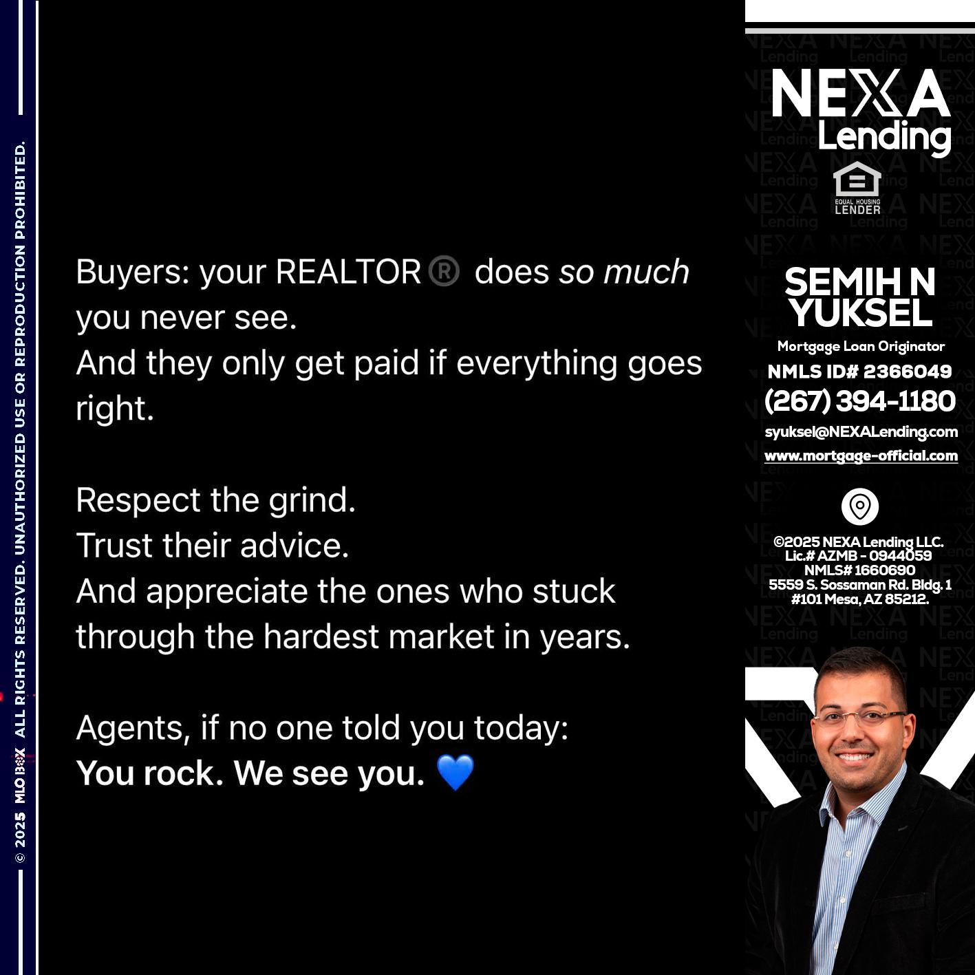 BUYERS - Semih N Yuksel -Loan Officer