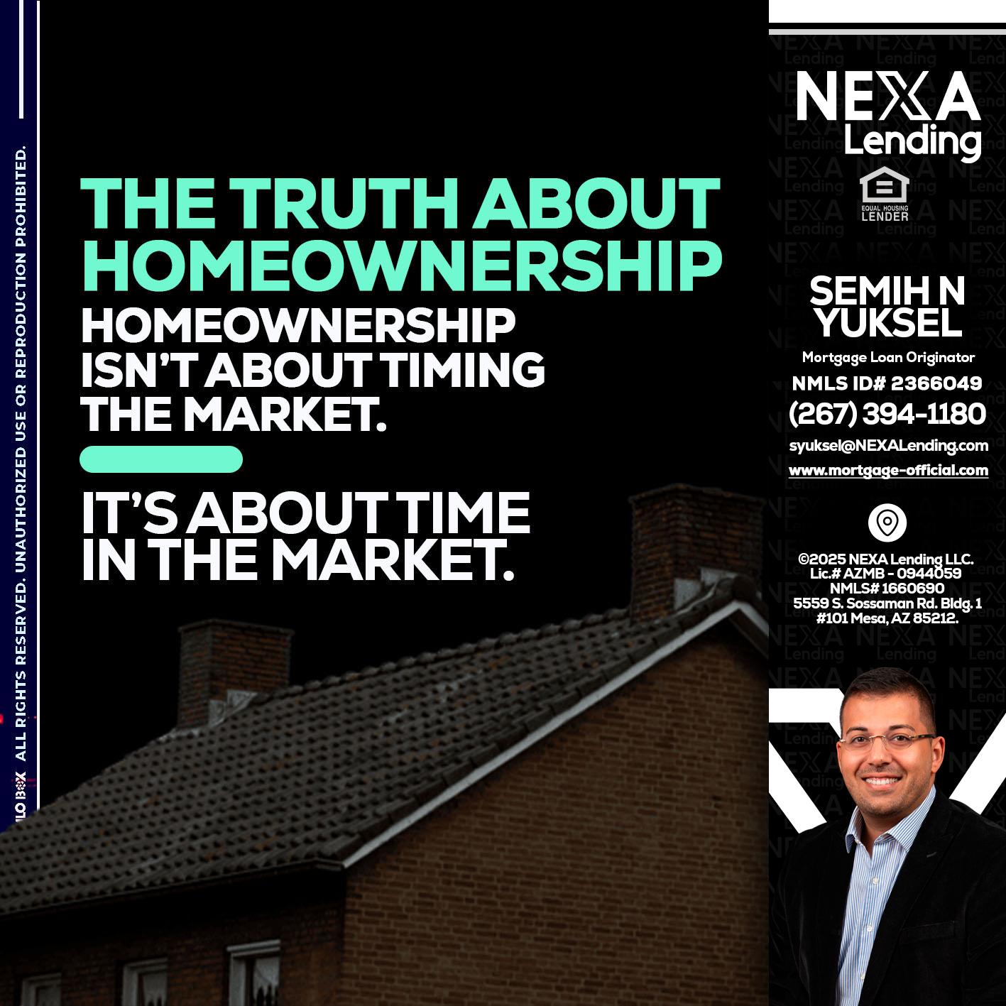 THE TRUTH ABOUT - Semih N Yuksel -Loan Officer