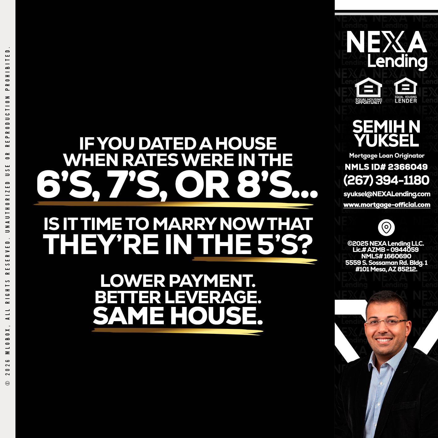 if you dated a house - Semih N Yuksel -Loan Officer