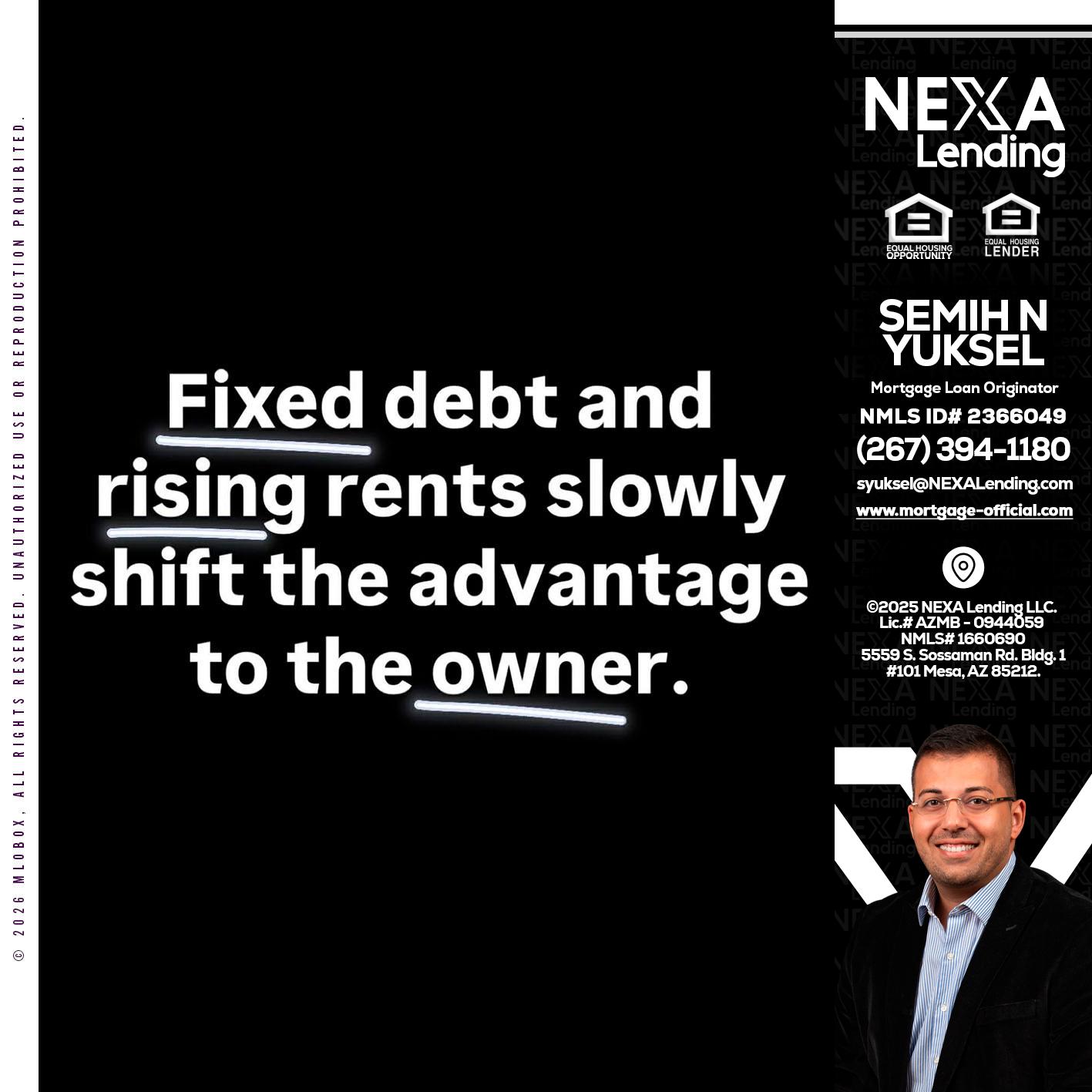 FIXED DEBT - Semih N Yuksel -Loan Officer