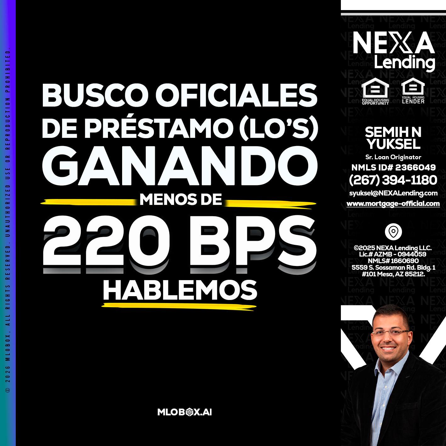 BUSCO OFICIALES - Semih N Yuksel -Loan Officer