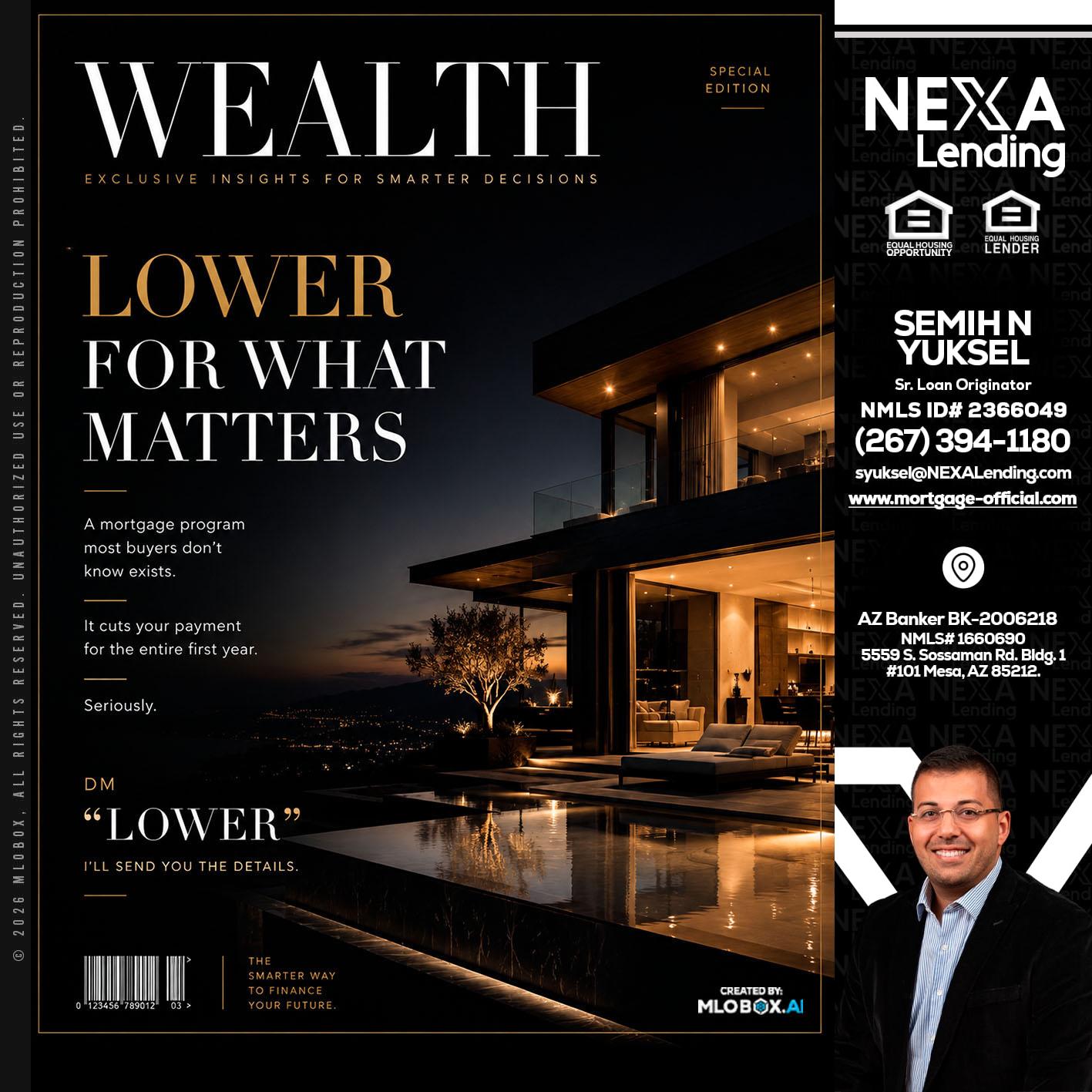 WEALTH - Semih N Yuksel -Loan Officer